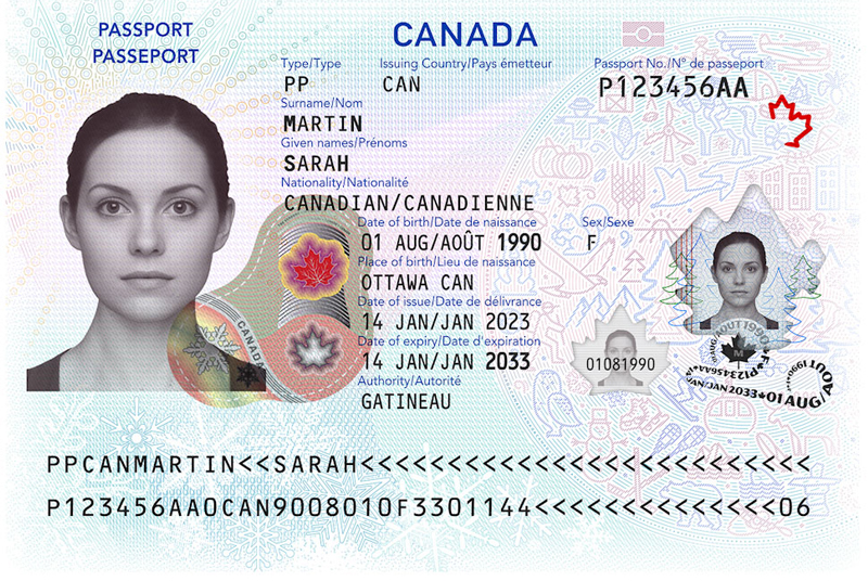 Sample Passport
